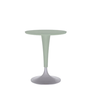 Kartell Dr.NA side table with steel base Kartell Fennel green 4N - Buy now on ShopDecor - Discover the best products by KARTELL design