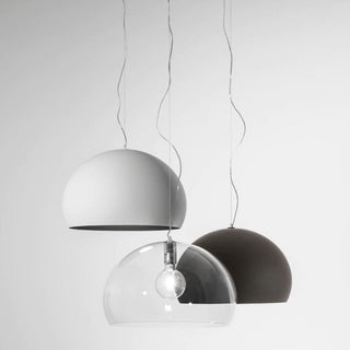 Kartell FL/Y matt suspension lamp diam. 52 cm. - Buy now on ShopDecor - Discover the best products by KARTELL design