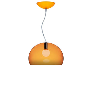 Kartell FL/Y suspension lamp diam. 52 cm. Kartell Orange K4 - Buy now on ShopDecor - Discover the best products by KARTELL design