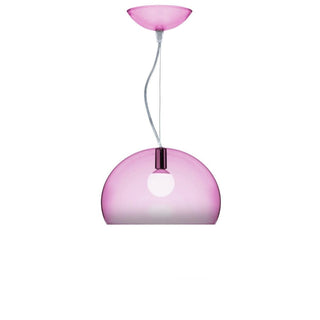 Kartell FL/Y suspension lamp diam. 52 cm. Kartell Pink K7 - Buy now on ShopDecor - Discover the best products by KARTELL design