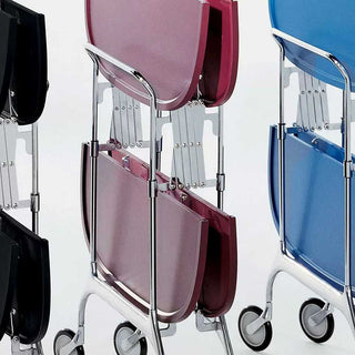 Kartell Gastone folding trolley - Buy now on ShopDecor - Discover the best products by KARTELL design