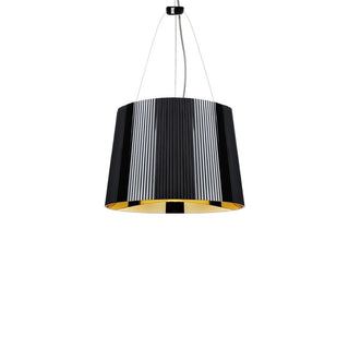 Kartell Gè metallized suspension lamp Kartell Black 09 - Buy now on ShopDecor - Discover the best products by KARTELL design