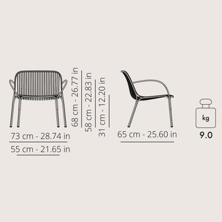 Kartell Hiray armchair for outdoor use - Buy now on ShopDecor - Discover the best products by KARTELL design