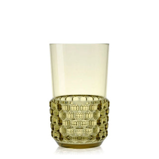 Kartell Jellies Family long drink glass Kartell Green E2 - Buy now on ShopDecor - Discover the best products by KARTELL design