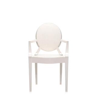 Kartell Louis Ghost armchair Kartell Glossy white E5 - Buy now on ShopDecor - Discover the best products by KARTELL design