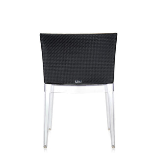 Kartell Mademoiselle Kravitz armchair raffia fabric woven fabric with transparent structure - Buy now on ShopDecor - Discover the best products by KARTELL design