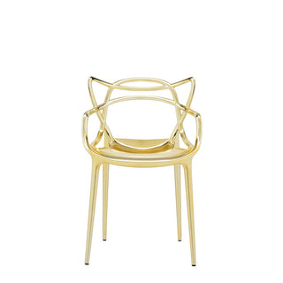 Kartell Masters metallized armchair Kartell Gold GG - Buy now on ShopDecor - Discover the best products by KARTELL design