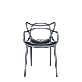 Kartell Masters metallized armchair Kartell Titane TT - Buy now on ShopDecor - Discover the best products by KARTELL design