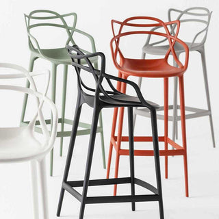 Kartell Masters stool with seat H. 75 cm. - Buy now on ShopDecor - Discover the best products by KARTELL design