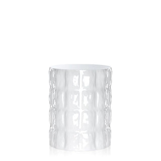 Kartell Matelassé vase Kartell Glossy white E5 - Buy now on ShopDecor - Discover the best products by KARTELL design