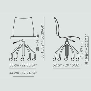 Kartell Maui swivel chair - Buy now on ShopDecor - Discover the best products by KARTELL design