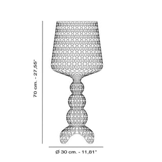 Kartell Mini Kabuki dimmable table lamp LED - Buy now on ShopDecor - Discover the best products by KARTELL design