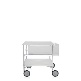 Kartell Mobil chest of drawers with 1 drawer, 1 shelf and wheels - Buy now on ShopDecor - Discover the best products by KARTELL design