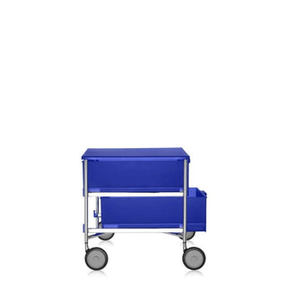 Kartell Mobil chest of drawers with 2 drawers and wheels - Buy now on ShopDecor - Discover the best products by KARTELL design