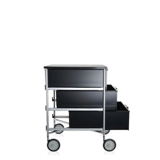 Kartell Mobil chest of drawers with 3 drawers and wheels - Buy now on ShopDecor - Discover the best products by KARTELL design