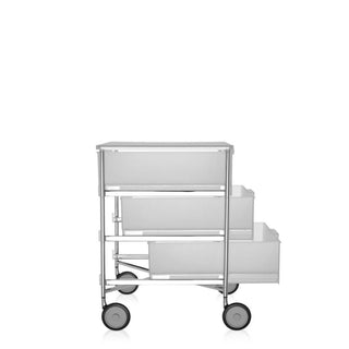 Kartell Mobil chest of drawers with 3 drawers and wheels - Buy now on ShopDecor - Discover the best products by KARTELL design