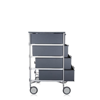 Kartell Mobil chest of drawers with 4 drawers and wheels - Buy now on ShopDecor - Discover the best products by KARTELL design