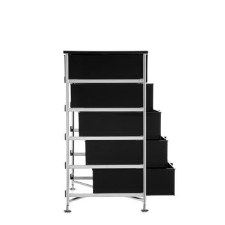 Kartell Mobil chest of drawers with 5 drawers - Buy now on ShopDecor - Discover the best products by KARTELL design