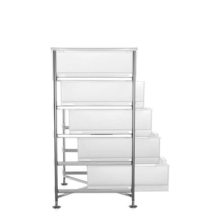 Kartell Mobil chest of drawers with 5 drawers - Buy now on ShopDecor - Discover the best products by KARTELL design