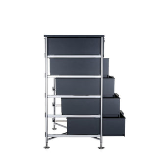 Kartell Mobil chest of drawers with 5 drawers - Buy now on ShopDecor - Discover the best products by KARTELL design