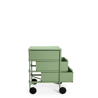 Kartell Mobil Mat chest of drawers with 3 drawers and wheels - Buy now on ShopDecor - Discover the best products by KARTELL design