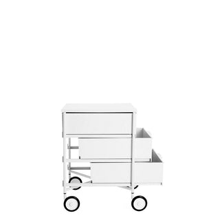 Kartell Mobil Mat chest of drawers with 3 drawers and wheels - Buy now on ShopDecor - Discover the best products by KARTELL design