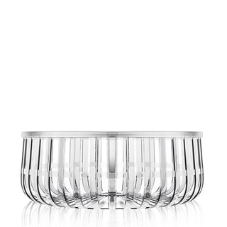 Kartell Panier side table/container with lid Kartell Crystal B4 - Buy now on ShopDecor - Discover the best products by KARTELL design