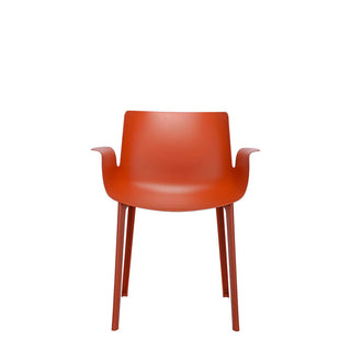 Kartell Piuma armchair Kartell Rust orange RU - Buy now on ShopDecor - Discover the best products by KARTELL design