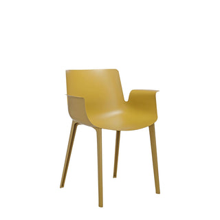 Kartell Piuma armchair Kartell Mustard SE - Buy now on ShopDecor - Discover the best products by KARTELL design