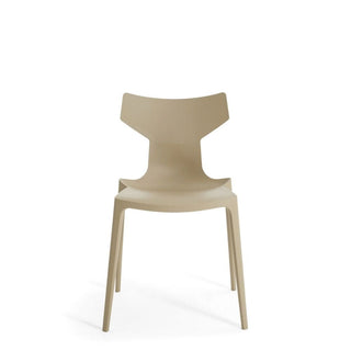 Kartell Re-Chair recycled technopolymer chair Kartell Dove grey TO - Buy now on ShopDecor - Discover the best products by KARTELL design