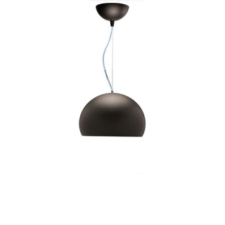 Kartell Small FL/Y matt suspension lamp diam. 38 cm. Kartell Brown MM - Buy now on ShopDecor - Discover the best products by KARTELL design