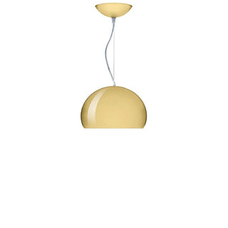 Kartell FL/Y metallized suspension lamp diam. 38 cm. Kartell Gold GG - Buy now on ShopDecor - Discover the best products by KARTELL design