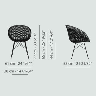 Kartell Smatrik armchair for outdoor use - Buy now on ShopDecor - Discover the best products by KARTELL design