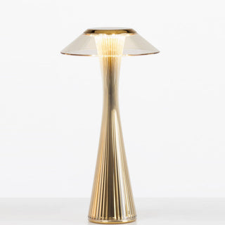 Kartell Space portable table lamp Kartell Gold GG - Buy now on ShopDecor - Discover the best products by KARTELL design