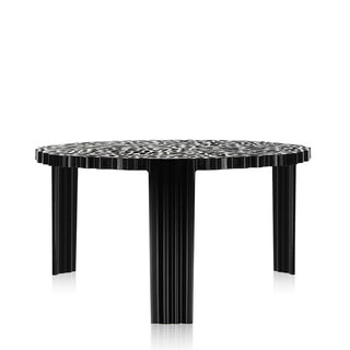 Kartell T-Table side table H. 28 cm. Kartell Black NE - Buy now on ShopDecor - Discover the best products by KARTELL design