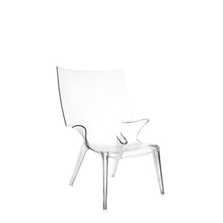 Kartell Uncle Jim armchair Kartell Crystal B4 - Buy now on ShopDecor - Discover the best products by KARTELL design