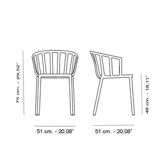 Kartell Venice chair - Buy now on ShopDecor - Discover the best products by KARTELL design