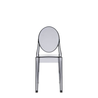 Kartell Victoria Ghost chair Kartell Smoke grey P9 - Buy now on ShopDecor - Discover the best products by KARTELL design