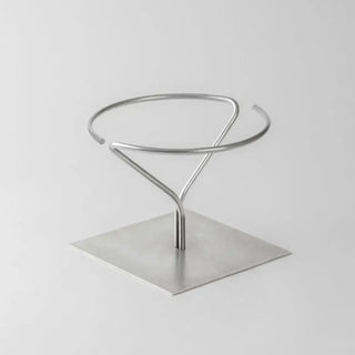 KnIndustrie Ypsilon cake stand with bicolor stoneware dinner plate - Buy now on ShopDecor - Discover the best products by KNINDUSTRIE design
