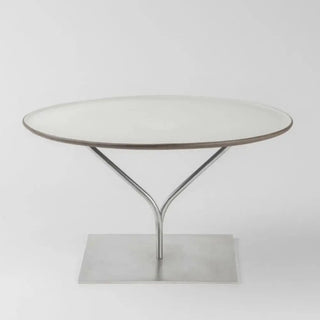 KnIndustrie Ypsilon cake stand with bicolor stoneware dinner plate - Buy now on ShopDecor - Discover the best products by KNINDUSTRIE design
