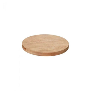 KnIndustrie ABCT Lid/Trivet - natural mahogany 16 cm - 6.30 in - Buy now on ShopDecor - Discover the best products by KNINDUSTRIE design