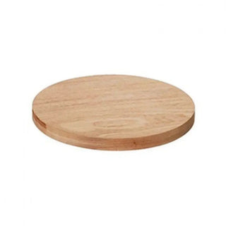 KnIndustrie ABCT Lid/Trivet - natural mahogany 28 cm - 11.03 in - Buy now on ShopDecor - Discover the best products by KNINDUSTRIE design