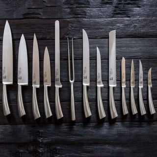 KnIndustrie Be-Knife steel Short Curved Peeling Knife - Buy now on ShopDecor - Discover the best products by KNINDUSTRIE design