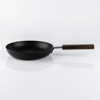 KnIndustrie Black Pan - black aluminium 28 cm - 11.03 in - Buy now on ShopDecor - Discover the best products by KNINDUSTRIE design