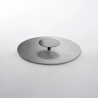 KnIndustrie Crete Lid - in satin steel 17 cm - 6.70 in - Buy now on ShopDecor - Discover the best products by KNINDUSTRIE design