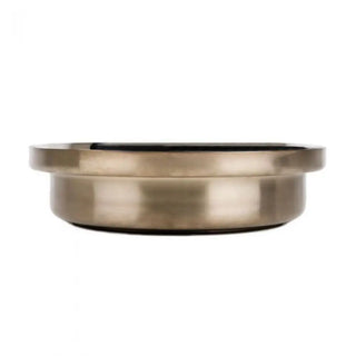 KnIndustrie Foodwear Casserole - bottom in steel - bronze Shallow 34 cm - 13.39 in - Buy now on ShopDecor - Discover the best products by KNINDUSTRIE design