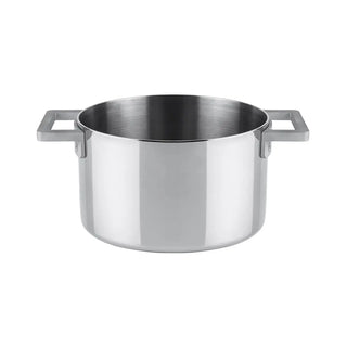 KnIndustrie Norma Casserole - steel Deep 20 cm - 7.88 in - Buy now on ShopDecor - Discover the best products by KNINDUSTRIE design