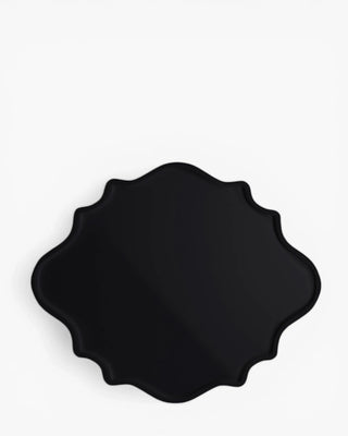 KnIndustrie Outline tray Black 40 cm - 15.74 in - Buy now on ShopDecor - Discover the best products by KNINDUSTRIE design