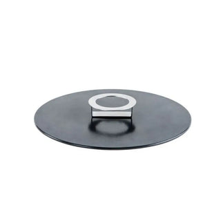 KnIndustrie Stone Work Lid/Cake Stand Black 30 cm - 11.82 in - Buy now on ShopDecor - Discover the best products by KNINDUSTRIE design