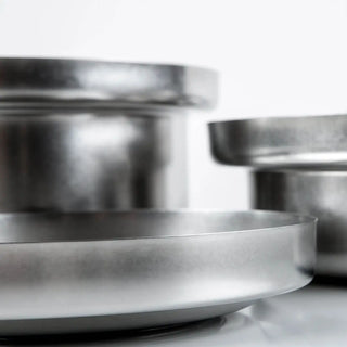 KnIndustrie Stone Work Pan/Tray diam. 34 cm. - 13.38 in. - steel - Buy now on ShopDecor - Discover the best products by KNINDUSTRIE design